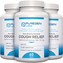 P Puregen Labs Relief for Axtromethorfan HBr 15mg 14; 8- Hour, Non-Drowsy, Long- Lasting Bronchial Suppresan 124; Ages 12 + 124; Banding to Robasen dan Robitussin - 3 Pack psy124; Total 180 Softgels