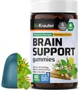 BIO KRAUTER Brain Dukung Gummies - 60 Vegan Chews