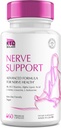 Nerve Savior for Neuropathy 828mg, Advanced Nerve Supplement, Renew for Healthy Feet, Best Regen with Alpha Lipoic Acid, Vitamin D, B6, B1260 Capsules