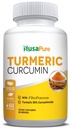 NusaPure Turmeric Curcumin 600 mg 60 Capsules Turmeric 95% Curcuminoid Dieter Supplemen