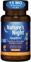 Nature 's Night Triple Power Quickly Dissolve Melamg 15mg with Supportive Blend 124; Natural Orange Flavor 124; 90 Count 124; Sugar Free, Vegan, Non-GMO, Drug Free