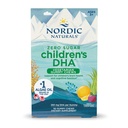 Aspek Nordic Zero Sugar Children 's DHA Vegetarian Gummy - Passion Fruit Lemon Flavor - 30 Gummies - Vegan Algae Oil Omega Omega- 3 Supplemen Anak-Anak Otak & Campuran