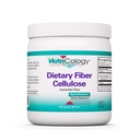 Nutricology Dietary Fiber Powder - 2000mg Implemble Fiber Suplement, Microcrystalose Powder, Bedak Berbahan, Non-Fermentable, Hypoallergenic - 8.8 Oz