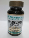 Windmill Bilberry 500 Mg Capsules Support Normal Vision - 60 Ea