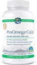 Nordic Nacials ProOmega CoQ10 - Fish Oil, 650 mg EPA, 450 mg DHA, 100 mg CoQ10, Proceses Neurological Health and Cellular Energy Production *, 120 Soft Gels