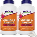 Sekarang Choline & Inositol, 180 Capsules Vegetarian (Paket 2)