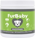 NaturesPlus FurBaby Multivitamin for Dogs - 10,4 oz - Supports Joint Health, Immune Fungsi, Sehat Coat & Energy Produksi - Non- GMO - 60 Services