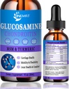 Glucosamin Chondroitin Liquid Drops 2000mg, Lipomal Glucostamine Chondroitin MSM, Chondroitin & Glucosamin Nutronic Suplemen / Turmeric Extract, Hyaluronic Acid, Quercelain