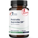 Design for Health Probicterium Supreme DF - 15 Milyar CFU Dairy- Free Probiotic with Acidophilus + Bifidobacterium Longum, GI + Imune Supplemen atau Dewasa, Men + Women (60 Caplets)