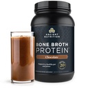 Kubah Nuklir Kuno, Cage Free, Bubuk Protein Bone Broth, 20g Protein, Collagen Peptides Hydrolyzed, Keto & Paleo Friendly, Supports Joint, Gut Health, Chocolate, 40 Servings