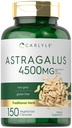 Carlyle Astragallus Root Capsules 4500mg 124; 150 Count 124; Vegetarian, Non-GMO, Gluten Free Suplemen