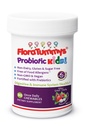 Anak-anak FloraTummchy Probiotic Prebiotik: Non- Dairy, Gluten & Sugar- Free, Peanut & Soy Free, Non-GMO, Diuji & Free of Food Allergens, Vegan, Kosher, Berry Flavor (1 Botol)