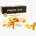 Proti Fit - Fluffy Nutter Low- Carb Protein Bars, Lower-Calorie Snacks for Weight Loss and Heally Meals (Fluffy Nutter, 1 Pack)