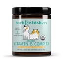 Lark & Whiskers Organik Vitamin B Kompleks, 0.85 Oz (24 g), 60 Scoops, Supports A Healthy Nervous System & Endurance, Formulir Veterinarian, Non-GMO, Cerfied USDA Organik, Dr. Mercola