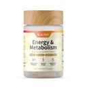 Suplai Energi & Metabolisme Herbal Kompleks untuk Fatigue, Stress Relief, Energi Booster & Better Mood, Pil Energi untuk Perempuan & Pria, 60 Kasules (30 Pelayan, Persediaan 1 Bulan)