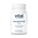 Nutrisi Vital CoQ10 100mg 124; Vegan Suplemen 124; CoEnzyme Q10 dari Ubiquinone 124; Mampu Antioksidant untuk Mendukung Tingkat Kesehatan dan Energi Hati * Glu4; Glurt, Dairy dan Soy Free 124; Non -GMO 124; 60 Capsules