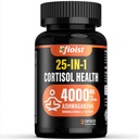 Suplemen Kesehatan Cortisol, 25- 1 Cortisol Reducer untuk Perempuan & Pria, Cortisol Suplemen untuk dengan Ashwagandha, Rhodiola Rosea, L- Theanine, 3 Katup