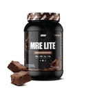 REDCON1 MRE Lite Whole Food Protein Powder, Fudge Brownie - Penggantian Meal Bebas Pelacur & Whey dengan Campuran Protein Hewan - mudah untuk Tambahan Digest Dibuat dengan MCT Oil (30 Pelayan)