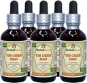 Yin Chen Hao (Artemisia Capillaris) Tincture, Organik Dirry Herb Liquid Extract (Nama Merek: HerbalTerra, Proughtly Made in USA) 5x2 f.oz (5x60 ml)