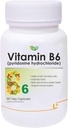 Nutranix BHM Vitamin B6 (Pyridoxine Hydrochloride) Tambahan 60 Veg Capsules
