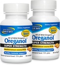 Amerika Utara Herb & Spice Super Kekuatan Oreganol P73 - Kembungkus 2, 60 Softgels - Dukungan Sistem Imune - Vegan Friendly Wild Oregano - Non-GMO - 120 Total hamba