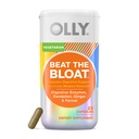 OLLY Beat The Bloat Capsules, Digetsy Support Enzymes, Suplemen Perempuan - 25 Count