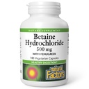 Faktor Natural, Betaine HCL 500 mg, Mendukung Divalry Healthy dan Microbiome Sehat, 180 kapsul (180 porsi)