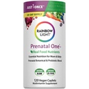 Rainbow Light High- Potency Prenatal One Multivitamin, Prenatal Health Multivitamin Dupport Mom 's Health and Baby' s Development, With Vitamin C, Vegan, 120 Count