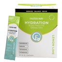 Lebih cepat - Hidration - Electrolite Drink Mix - Dengan Apple Cider Vinegar, Choline, Prooline & Natural B Vitamin - Energize & Revive - Paket Powder - Zero Sugars -Gluten Free -Lemon Lime -30 Pack