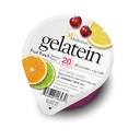 Gelatein Fruit Punch: 20 gram protein. Bebas gula. Ideal untuk diet cairan bersih, menelan kesulitan, bariatrik, dialisis dan onkologi. Besar pra atau post- latihan snack. (12 pack)...