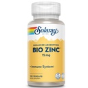 Solaray Bio Zinc 15 mg 124; Triple Zinc Complex for Healthy Ammune System, Endocrine & Cell Fungsi Dukungan 126; 100 VexCaps Caps