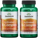 Swanson Aktivasi B-Complex - Potency Tinggi dan Biovavability (60 Veggie Capsules) (2 Pack)