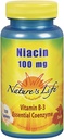 Natures Life Niasin 100mg 124; Vitamin B3 Suplemen: 124; Lipid Darah Sehat, Sirkulasi & Skin Dukungan 124; 250CT