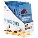 Bar Mammoth Macadamia Coconut Bar - 10 Organic Protein Bars - High Fiber mengatakan Paleo Free Egg Protein Free GMO
