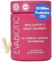 Complete Menopause Vitamin - Ashwaghanda, Programs, ACV for Weight Management, Hot Flashes, Night Sweats, Bloat, Hormone Balance - Vegan 60 Caps Menopause Suplemen Perempuan N- GMO