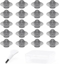 Hearing Aid Domes - Open Dome for Phonak SDS 4.0 Marvel & Paradise Models Ear Tips Accesories Replacements (Medium 20pcs Pack)