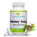 Tambahan Otak - Memori, Fokus & Kejelasan - Semua-Otak Alam Boosting suplemen - Formulasi dengan whopping 41 Nootropic Ingrediens: Choline, Pho sphatidyserine, Babopa Ekstrak, Huperzine A