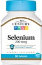 21 abad Selenium 200 Mcg Capsules, 60 Cacah (Paket 2)