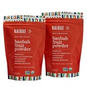 Premium Organic Baobab Powder I Prebiotic Gut Health, Intermittent Fasting, Imunity, Hidration 124; Vitamin C, Polyphenol, Minironel 124; Fiber Supplemen 124; 16 oz.