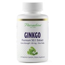 Surga Herbs Ginkgo Biloba Ekstrak, Super Mampu, Ultra Pure, Vegan, Non GMO, Gluten Free, 120 Vegetarian Capsules
