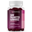 Saw Palmetto for Women with 2500mcg Biotin - DHT Blocker and Hair, Skin, Nail Health Gummies - 60 Count - Support stronger and Fuller Looks and Radiant Skin - Vegan, Non-GMO, 1 Month Suppply