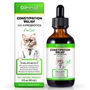 Relief Konstitasi Kucing, Bantuan Sembelit untuk Kucing, Laxatives Kucing Alam untuk Sembelit, Cat Stool Softer, 2 f.oz