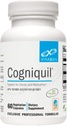 XYMOGEN Cogniquil - Dukungan untuk Kejelasan, Fokus, Motivasi, Energi Mental dan Fisik - Magnesium L-Threonate untuk Supply Bioavable Magnesium ke Otak, Teadrin + Vitamin B12 (60 Capsules)