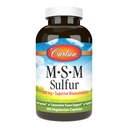 Carlson - M-M Sulfur, 1000 mg - Superior Bioavability, Fungsi Gabungan, Tesis Konektif Dukungan & Sehat Skin, 300 Kapsul Vegetarian