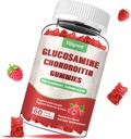 Enhanced Glucosamin Chondroitin Gummies with MSM for Dewata - Incredi- Power Health & Fleksibility, Antioksidant & Imune Suppplemen, 60 Count