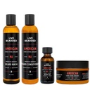 Live Bearded Complete Beard Grooming Kit - Wash, conditioner, Butter and Oil - Made in the USA with All-Natural Ingreations