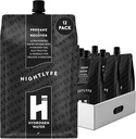 HATENightlyfe Recovery, 16.9oz Premium Hydrogen Terpasang Air dengan Electrolytes, Vitamin, Mineral, 12- Pack, Paket Hiduksi Fungsional untuk Kejernihan Pemulihan & Mental, Gula Bebas