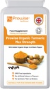 Curcumin Turmeric 720mg - 120 Capsules 124; Turmeric Organik dan Black Pepper Capsules Kekuatan Tinggi 124; Vegan & Vegetarian Turmeric Suplemen