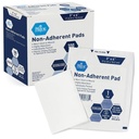 MED PRIDE Sterile Non Stick Pads for Wound Care and Wounds, Also Absorbend, Painless Removal, Individually Wrapped (3x4 Inch (Paket 100))