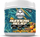 Relief pelari - Dukungan Bersama & Pemulihan Otot - Glucosamin Chondroitin - Fasting Electrolytes - Stimulant Free Pra / Post Workout Energy - Tangerine Turmeriic dengan 95% Curcuminoid